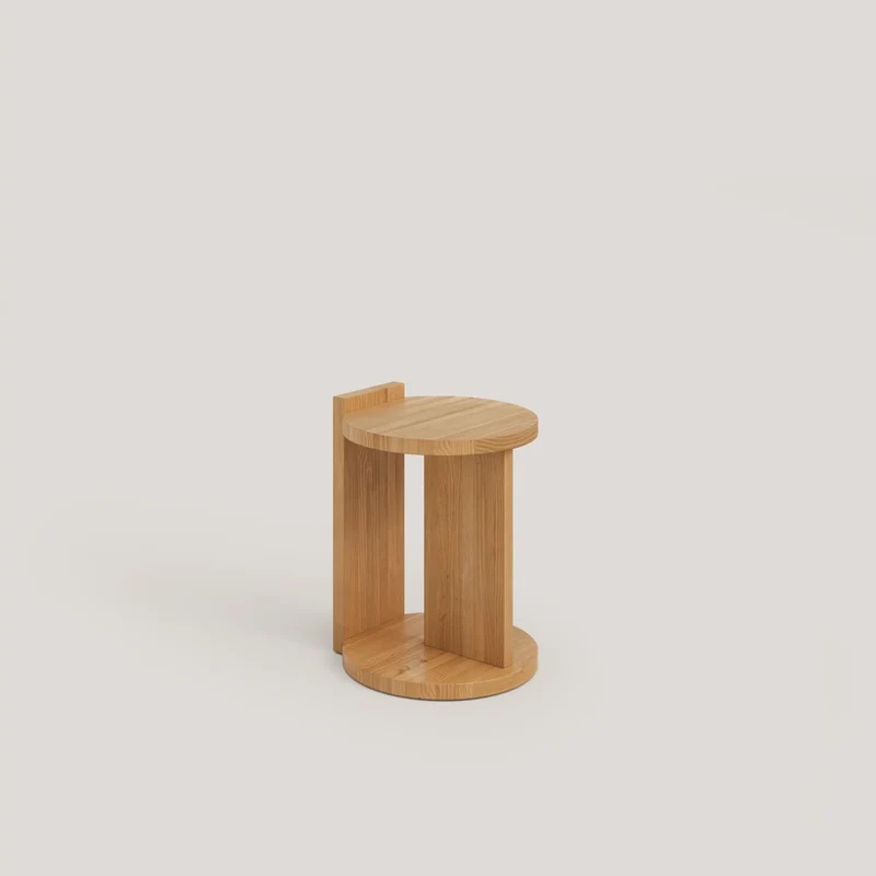 Solid wood table Comte, 40 cm