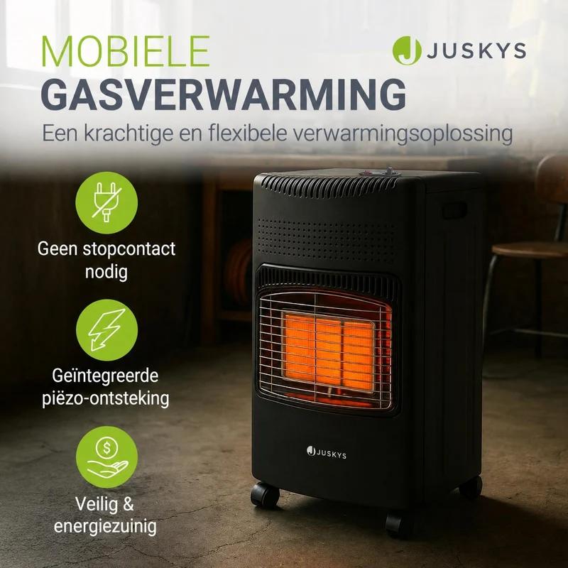 Gasheizer für Innenräume