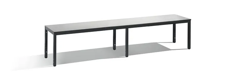 Sitzbank Basic Plus HxBxT 401x1960x353mm mit verschiedenen Dekoren