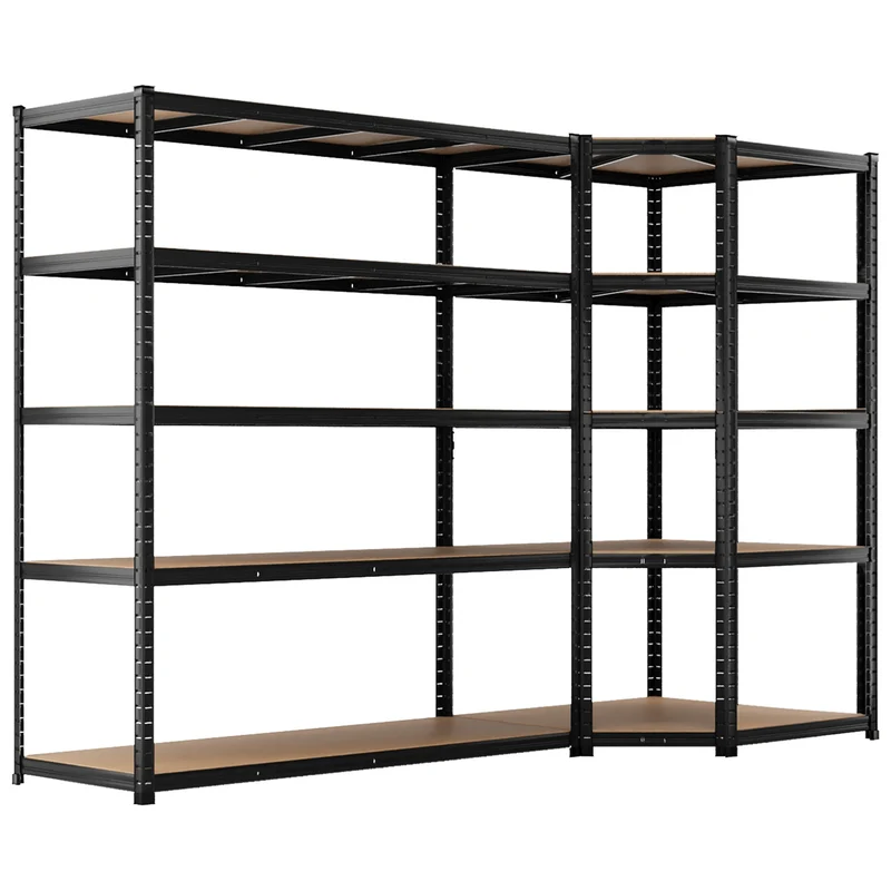 ALLSHELF Eckregal 1x 180x150x60cm + 1x 180x90x60cm