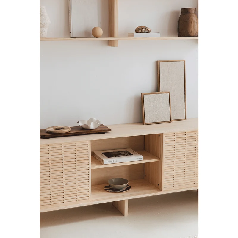 Pedrera sideboard in pine with 2 or 3 doors 180 cm