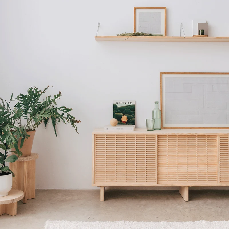 Pedrera sideboard in pine with 2 or 3 doors 180 cm