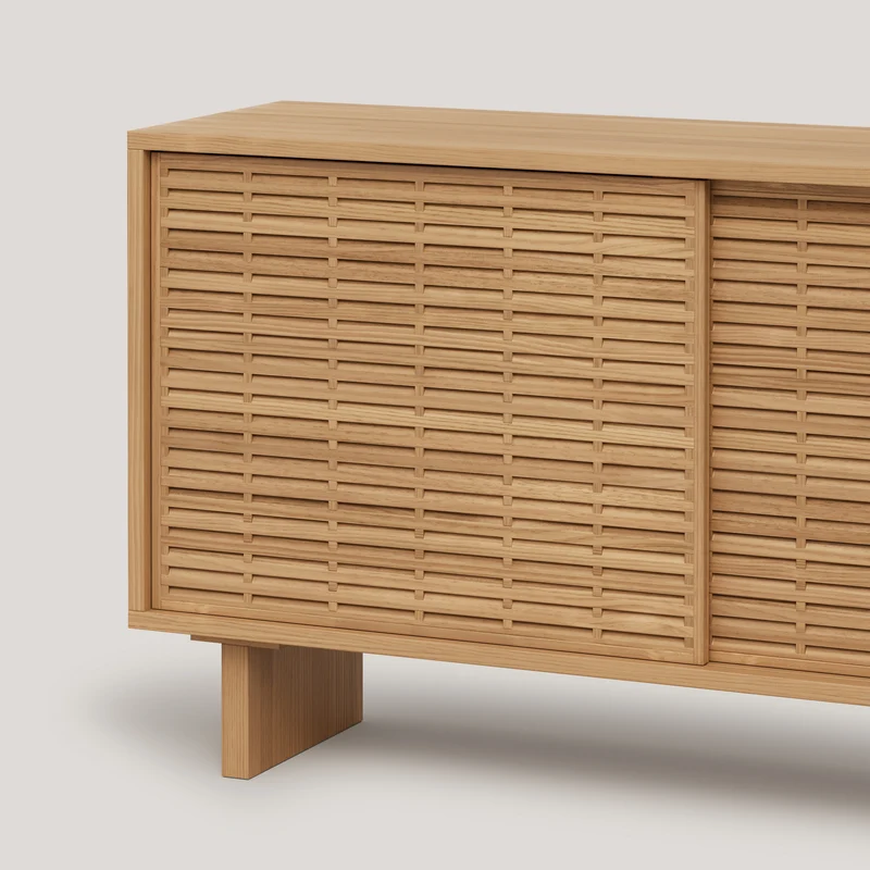 Sideboard Mahón in pine with 2 doors 150 cm