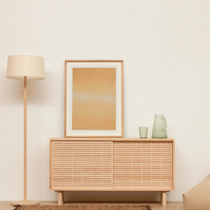Cala pine sideboard with 2 doors 120 cm