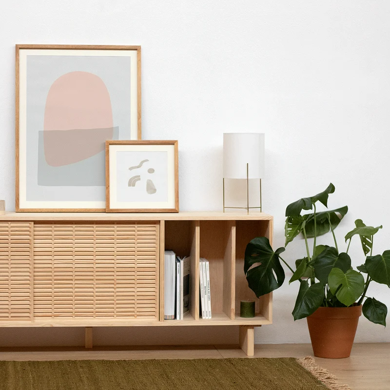 Benissa sideboard in pine with 2 doors 170 cm