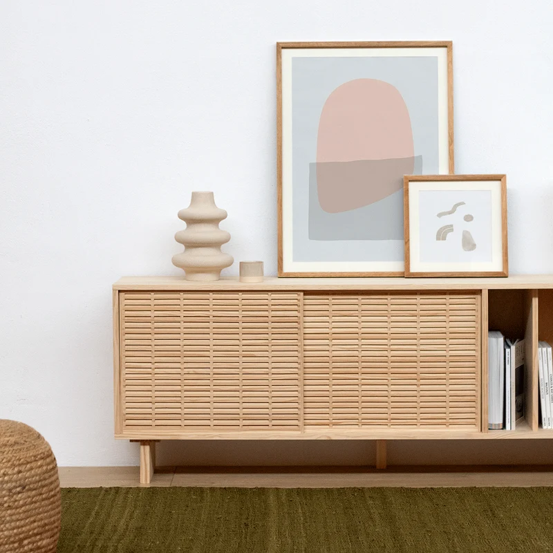 Benissa sideboard in pine with 2 doors 170 cm
