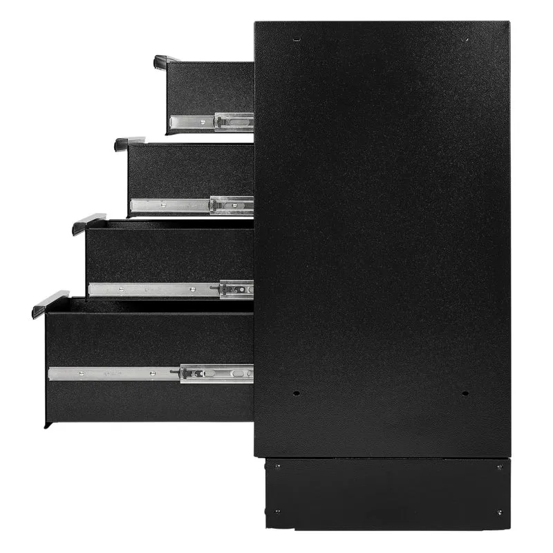 BUNKER Modular Floor Cabinet, 4 Drawer, 680mm