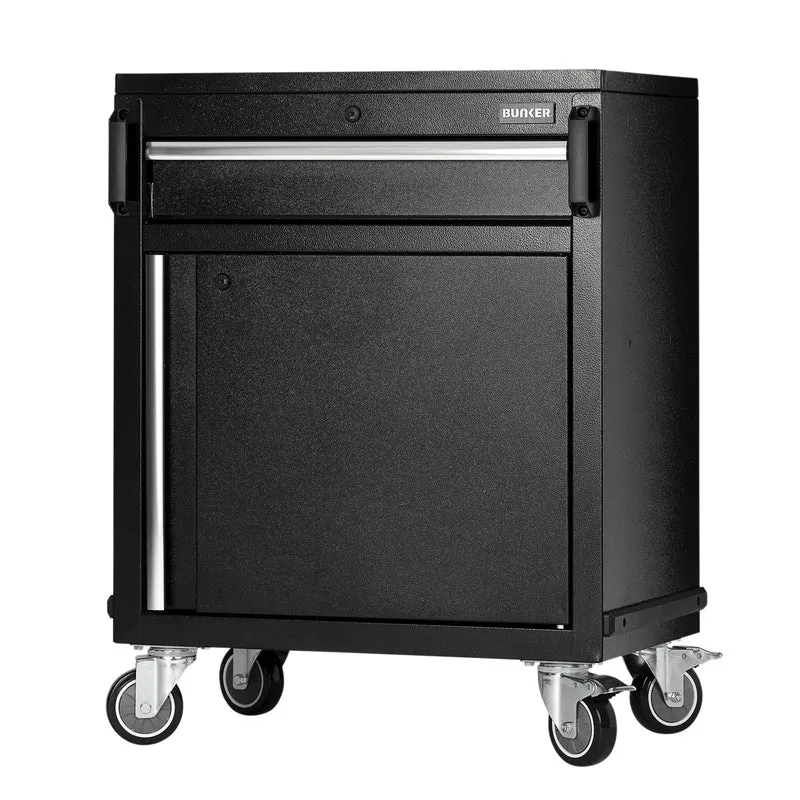 BUNKER Modular Power Tool Mobile Cabinet, 1 Drawer, 1 Door, 646mm