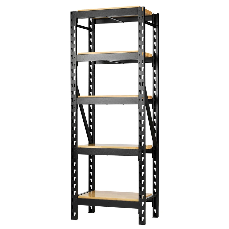 BUNKER 22 Piece Modular 5 Tier Racking with Shelving, 750mm