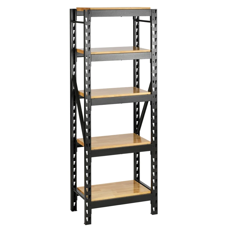 BUNKER 22 Piece Modular 5 Tier Racking with Shelving, 750mm