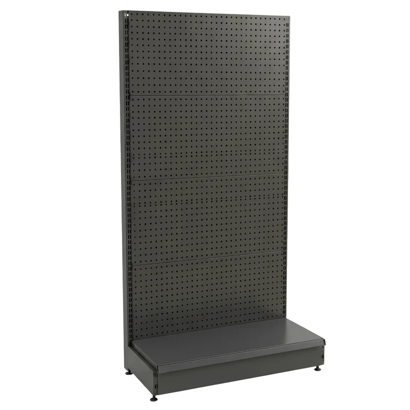 InhandKraft® Lochwandregal für Kiosk & Laden - Modul 95 cm - Anthrazit