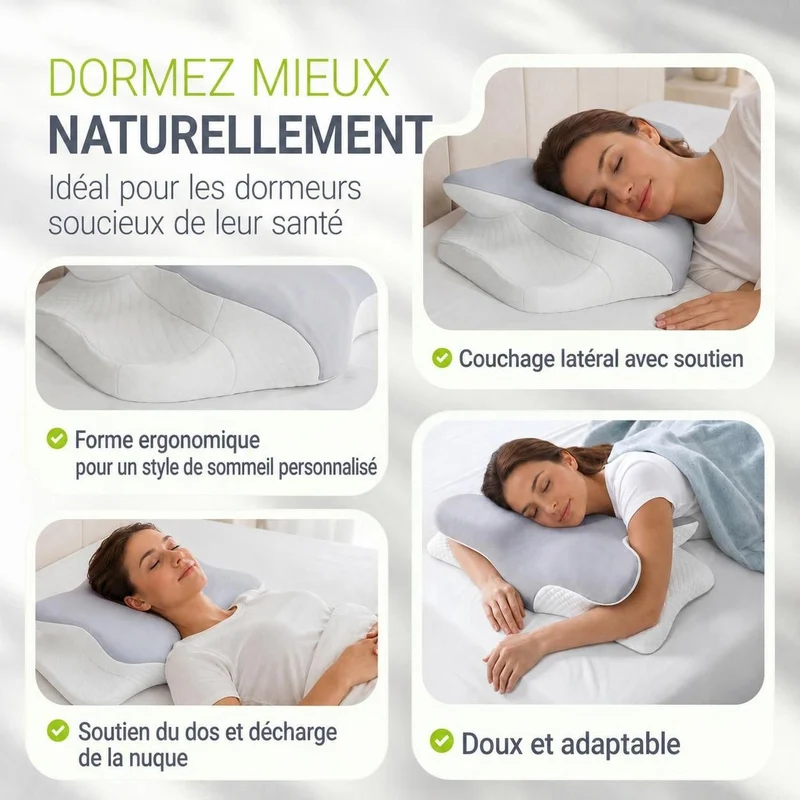 Nackenkissen orthopädisch aus Memory Foam