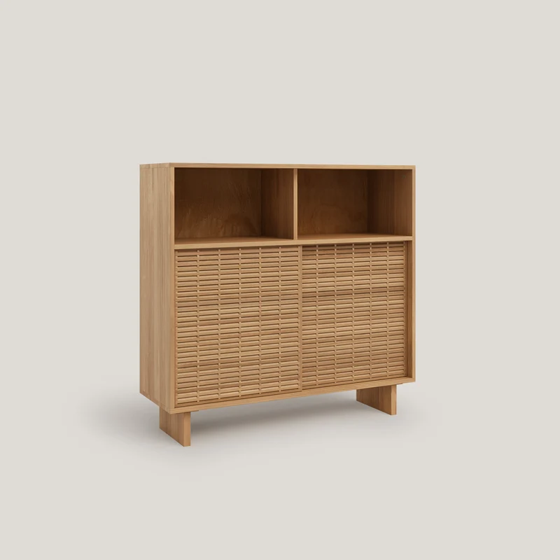 Sideboard Formentera pine with 2 doors 120 cm