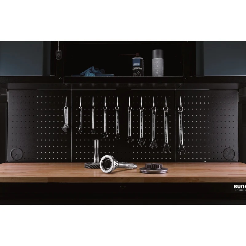 BUNKER 10 Drawer Roller Workstation with Workbench, 56"