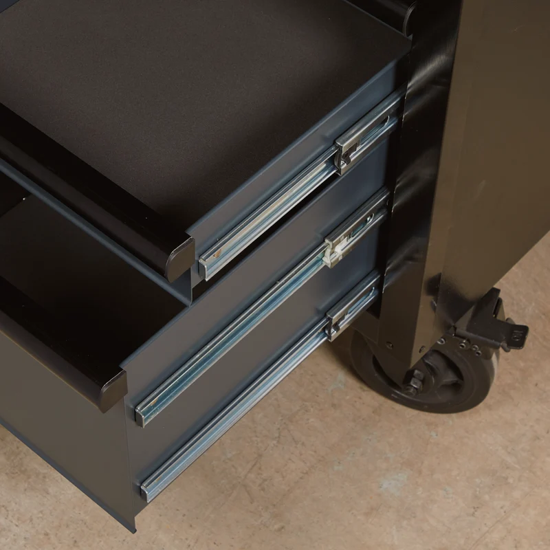 BUNKER 10 Drawer Roller Workstation with Workbench, 56"