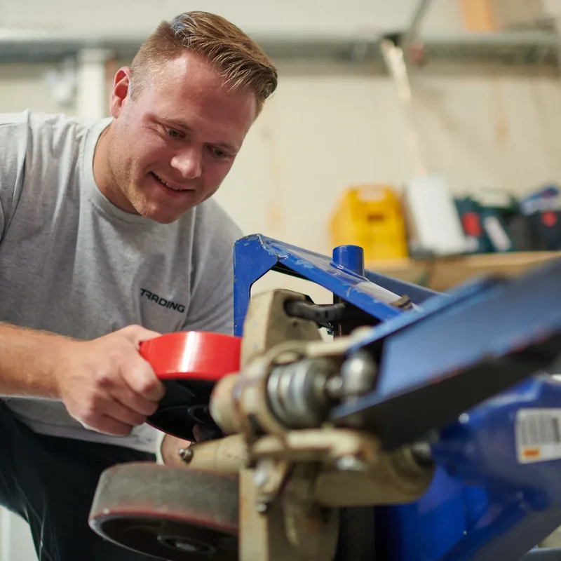 Lenkrolle für Pallit Handhubwagen