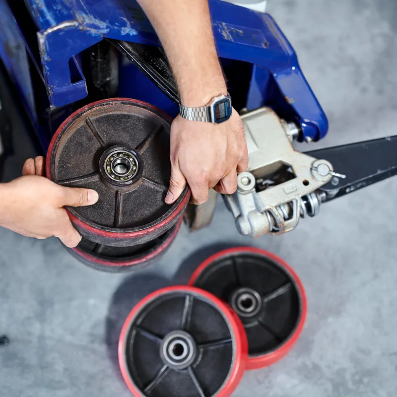 Lenkrolle für Pallit Handhubwagen