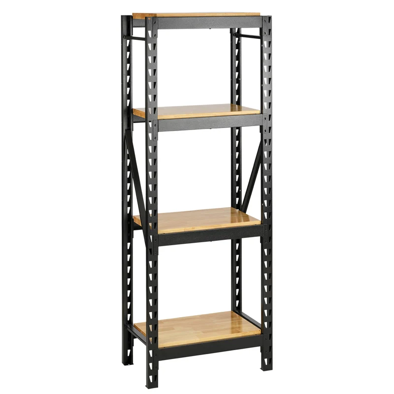 BUNKER 21 Piece Modular 4 Tier Racking with Shelving, 750mm