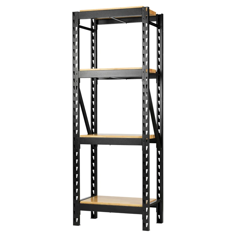 BUNKER 21 Piece Modular 4 Tier Racking with Shelving, 750mm