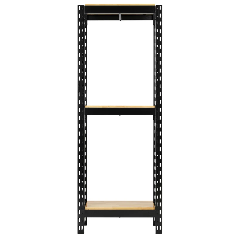 BUNKER 14 Piece Modular 3 Tier Racking with Shelving, 750mm