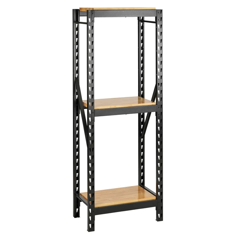 BUNKER 14 Piece Modular 3 Tier Racking with Shelving, 750mm