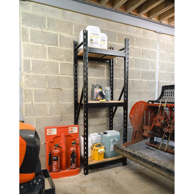 BUNKER 14 Piece Modular 3 Tier Racking with Shelving, 750mm