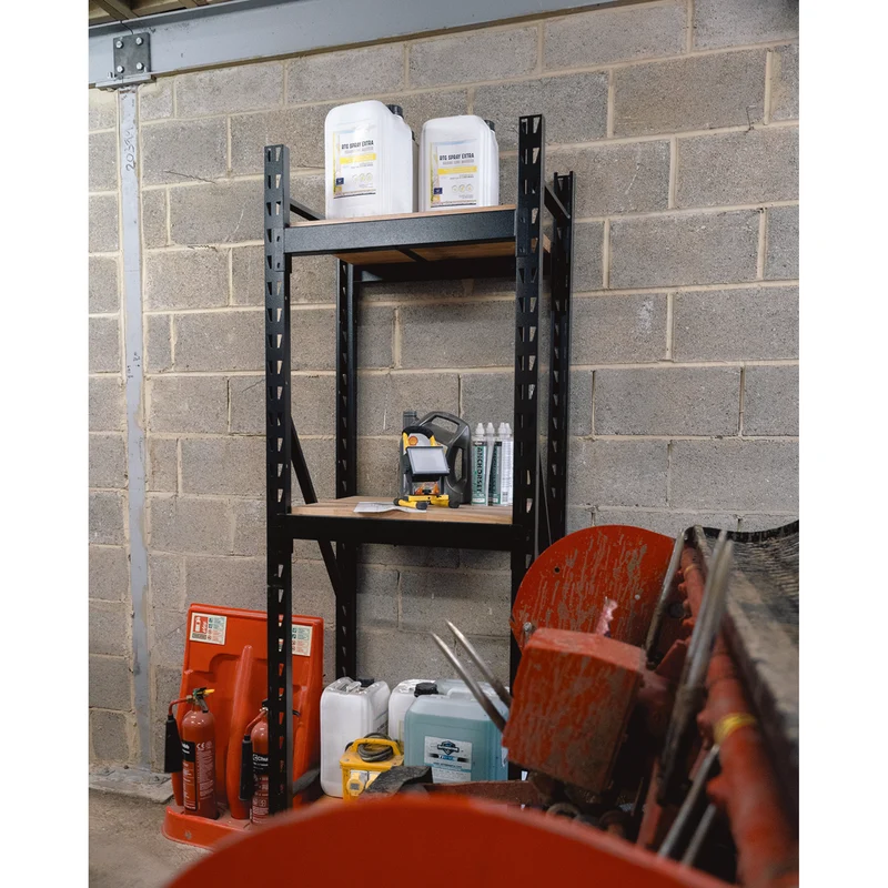 BUNKER 14 Piece Modular 3 Tier Racking with Shelving, 750mm