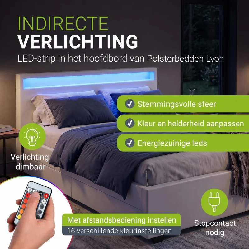 Polsterbett Lyon