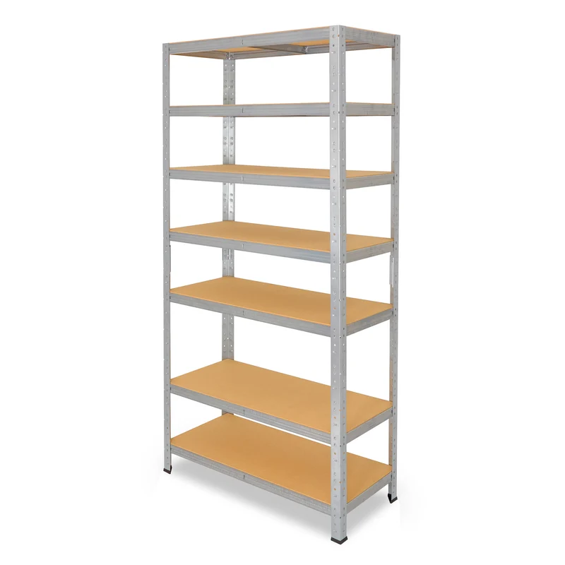 shelfplaza HOME Schwerlastregal 200x75x23 cm verzinkt mit 7 Böden