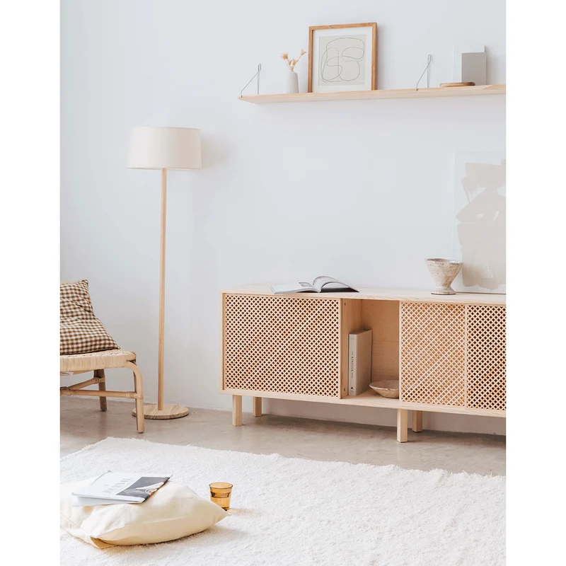 Altea sideboard in pine with 2 or 3 doors 180 cm