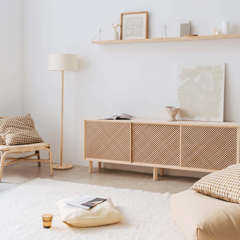 Altea sideboard in pine with 2 or 3 doors 180 cm