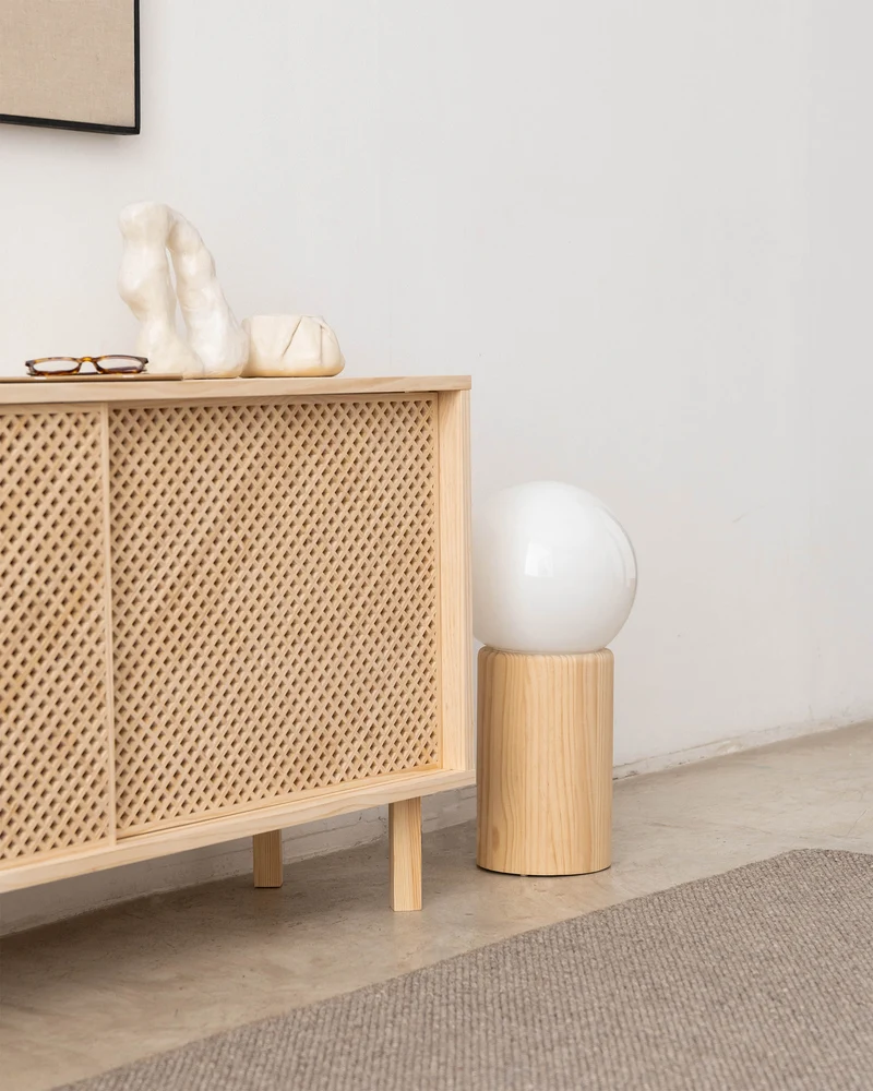 Granadella pine sideboard with 1 or 2 doors 120 cm
