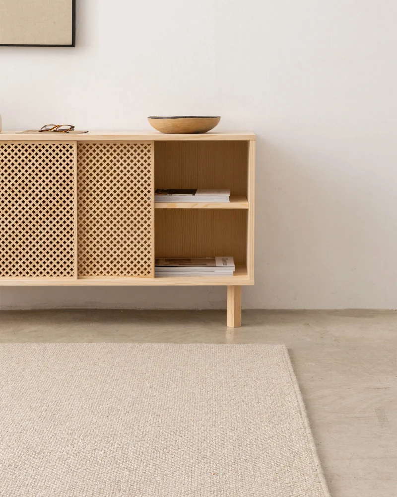 Granadella pine sideboard with 1 or 2 doors 120 cm