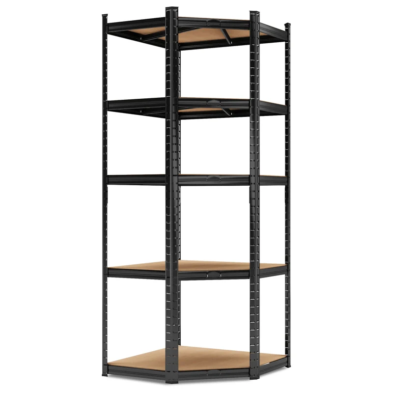 ALLSHELF Eckregal Schwerlastregal 180x70x40cm