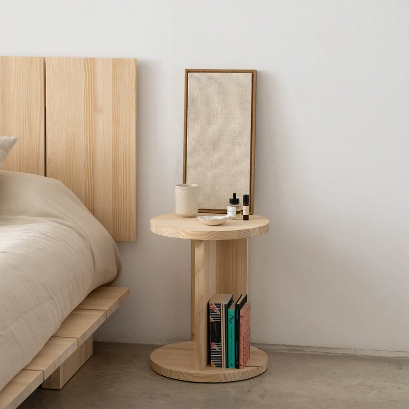 Cova headboard in solid wood 99 cm, 133 cm, 166 cm or 200 cm