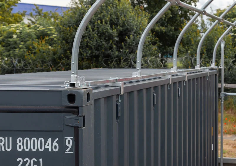 Containerzelt 6x6 m