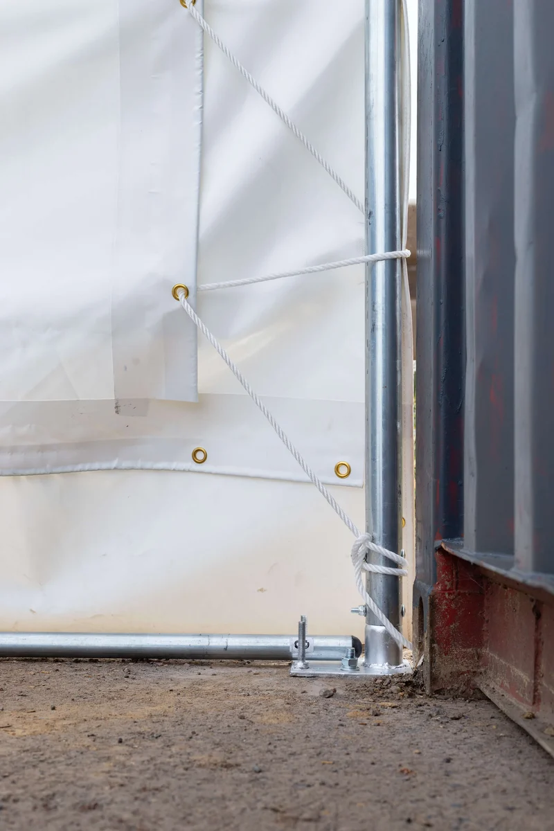 Containerzelt 8x12 m