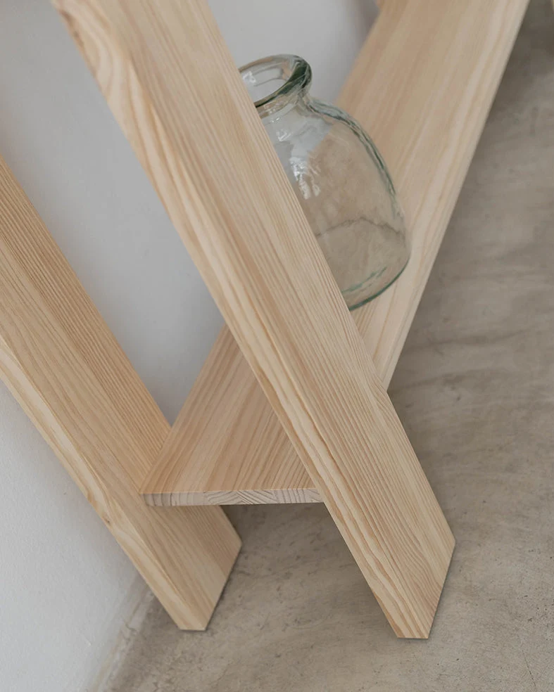 Console Tagomago in solid pine wood 120 x 80 cm