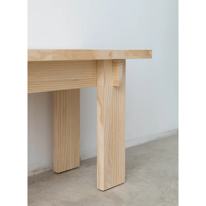Begur small bench in solid pine wood 75 cm
