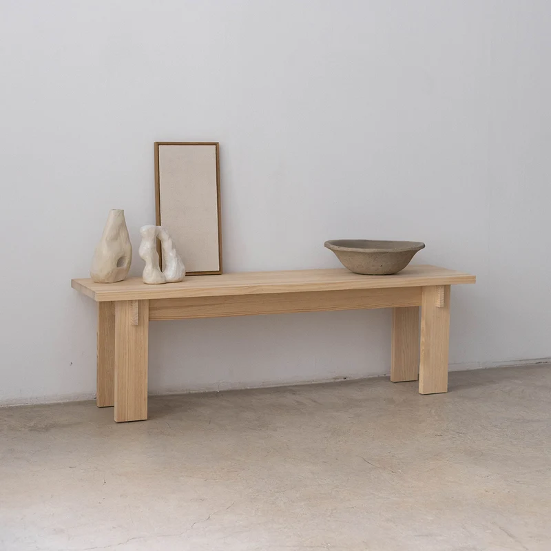 Begur large bench in solid pine wood 150 cm