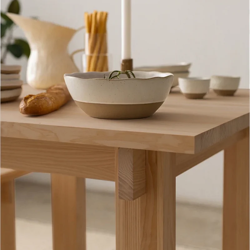 Dining table Palafrugell made of solid pine wood 180 x 90 cm