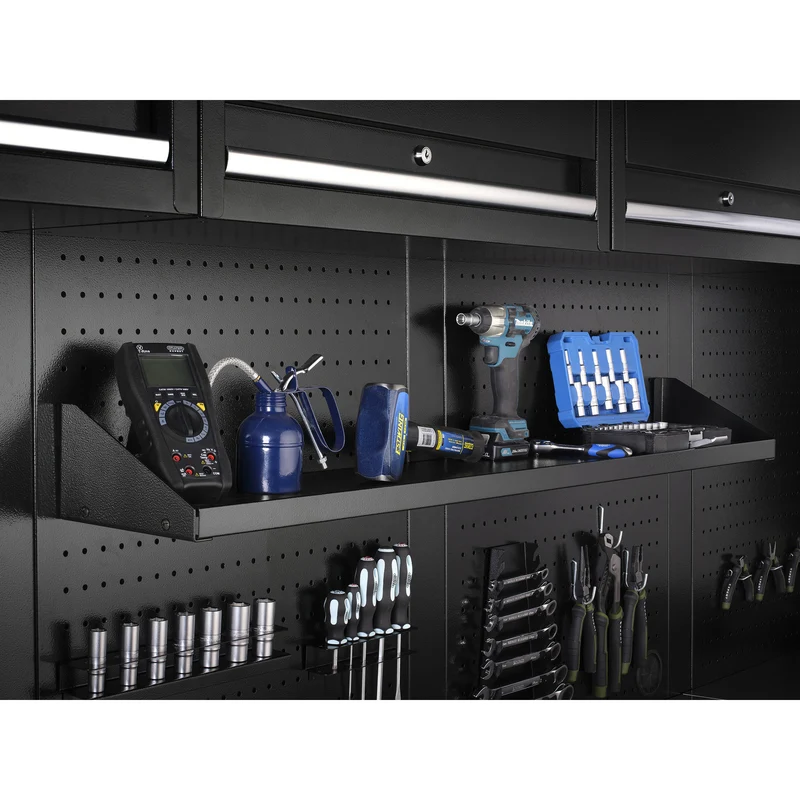 BUNKER Pegboard Shelf, 1224mm