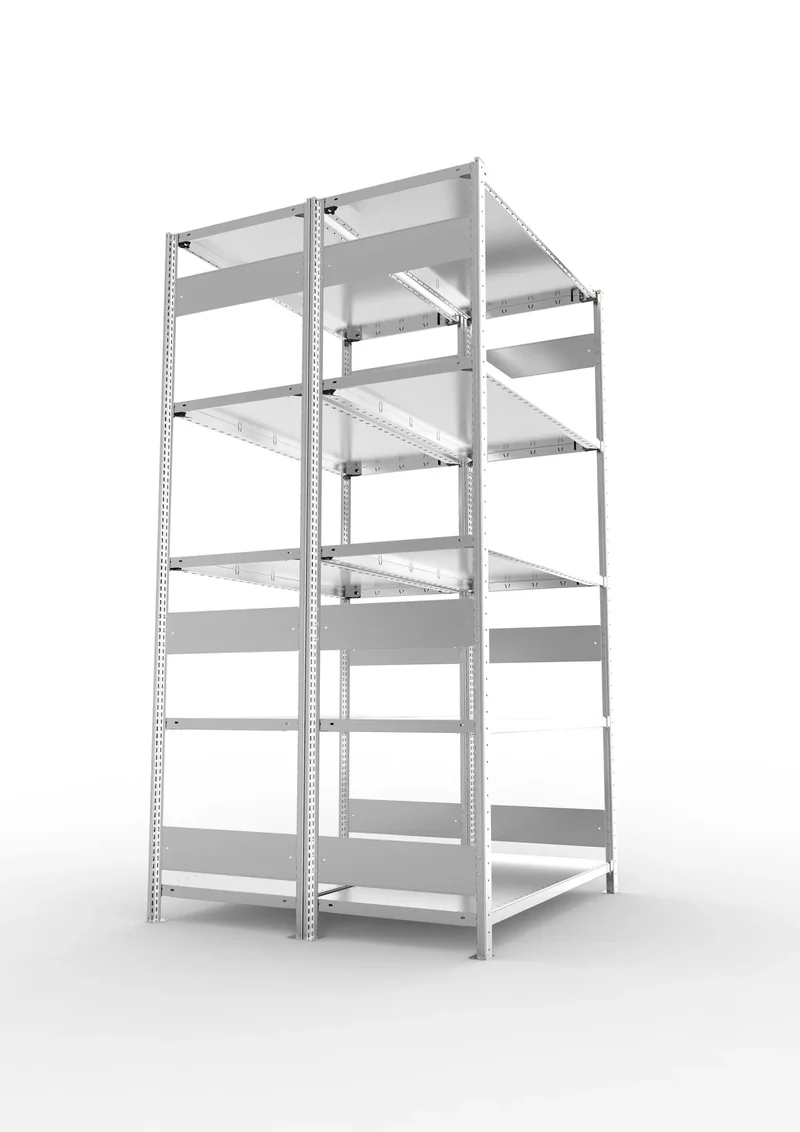 Fachbodenregal Doppelregal Grundregal – 230 kg Fachlast