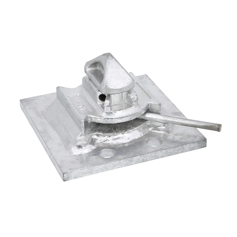 Dovetail Twistlock mit Bodenplatte