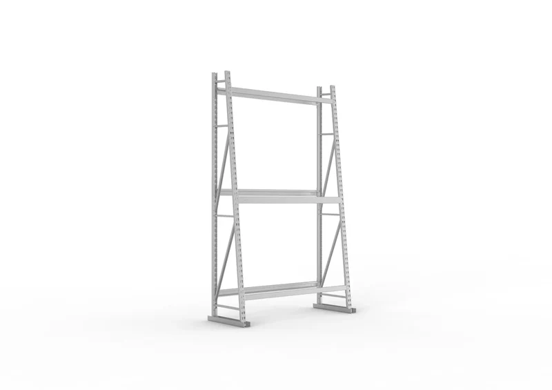 Profillagerregal Vertikalregal Grundregal einseitig light in verzinkt