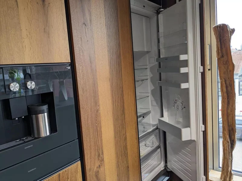 Küche NX240 NX650 K187F Fenix Onyxschwarz Samtmatt Und Alteiche