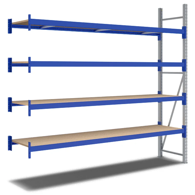 Weitspannregal Lagerregal Anbauregal mit Holzeinlage von BITO Fachlast 550 kg