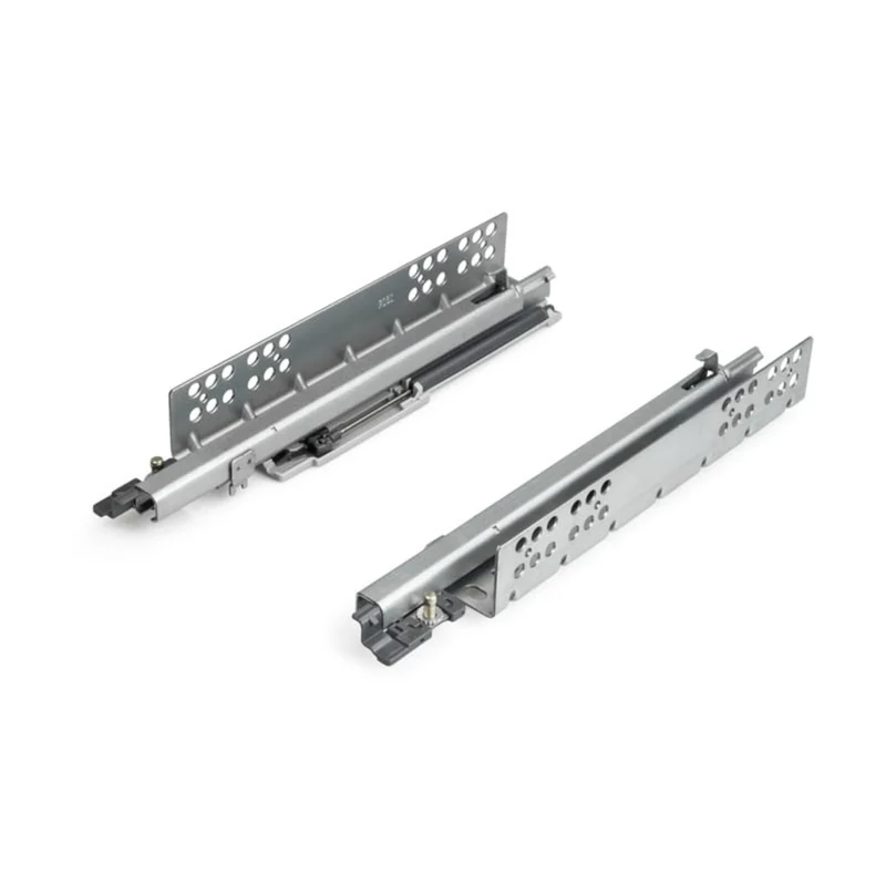 Soft-Close Unterflurführungen Schubladenschienen 250mm - 550mm