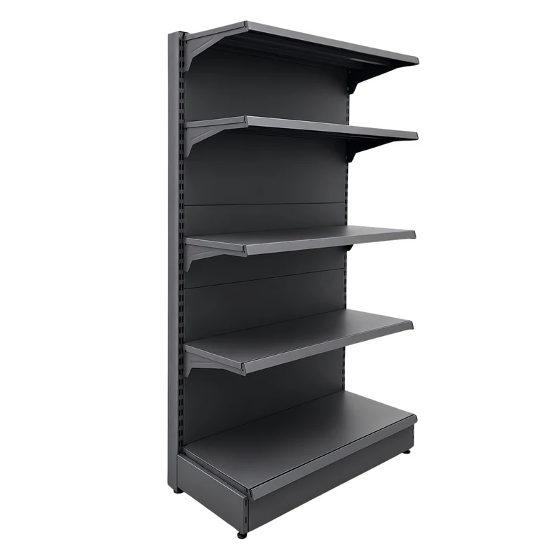 InhandKraft® Kopfregal für Kiosk & Laden - Anthrazit