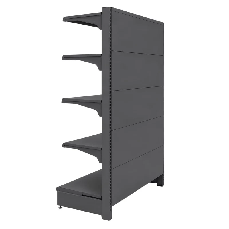 InhandKraft® Kopfregal für Kiosk & Laden - Anthrazit